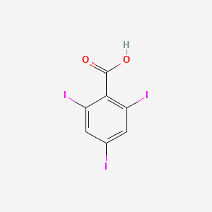 molecular formula C7H3I3O2 B3028406 2,4,6-Triiodobenzoic acid CAS No. 2012-31-9