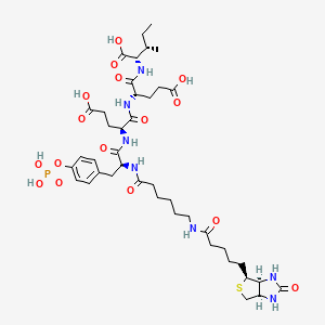 Biotinyl-e-aminocaproyl-Tyr(PO3H2)-Glu-Glu-Ile-OH