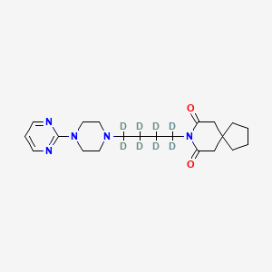 molecular formula C21H31N5O2 B3028423 5-Hydroxy Buspirone-d8 CAS No. 204395-49-3