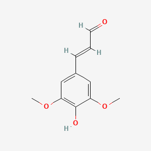 molecular formula C11H12O4 B3028442 Sinapaldehyde CAS No. 20649-43-8