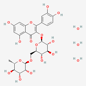 molecular formula C27H32O17 B3028452 Rutin hydrate CAS No. 207671-50-9