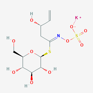 molecular formula C11H18KNO10S2 B3028479 Epiprogoitrin, potassium salt CAS No. 21087-74-1