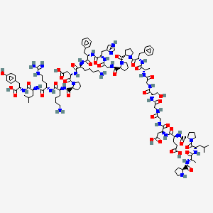 molecular formula C118H173N31O33 B3028485 FGF basic (1-24) (human, bovine) CAS No. 211362-85-5