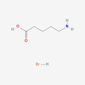 molecular formula C5H12BrNO2 B3028526 5-Aminovaleric Acid Hydrobromide (Low water content) CAS No. 2173111-73-2