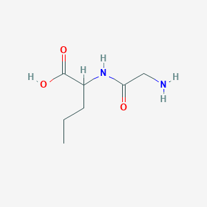 molecular formula C7H14N2O3 B3028533 Glycyl-dl-norvaline CAS No. 2189-27-7
