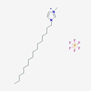 molecular formula C20H39F6N2P B3028542 1-Hexadecyl-3-methylimidazolium hexafluorophosphate CAS No. 219947-95-2