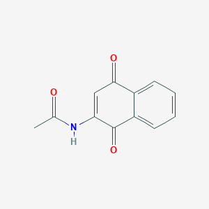n-(1,4-Dioxo-1,4-dihydronaphthalen-2-yl)acetamide