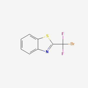 molecular formula C8H4BrF2NS B3028593 2-(Bromodifluoromethyl)benzo[d]thiazole CAS No. 235781-28-9