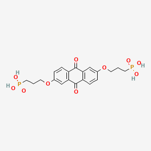 molecular formula C20H22O10P2 B3028595 2,6-Dppeaq CAS No. 2370885-23-5