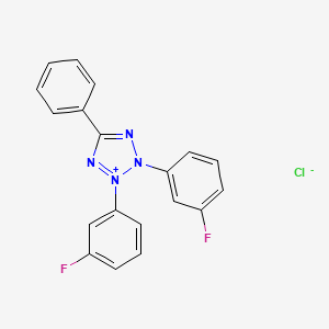 2,3-Bis(3-fluorophenyl)-5-phenyltetrazoliumchloride
