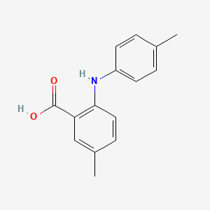molecular formula C15H15NO2 B3028612 5-Methyl-2-(p-tolylamino)benzoic acid CAS No. 24173-43-1
