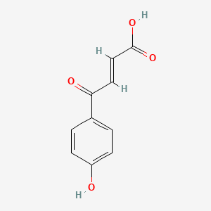 molecular formula C10H8O4 B3028626 2-(4-Hydroxybenzoyl)prop-2-enoic acid CAS No. 24849-48-7