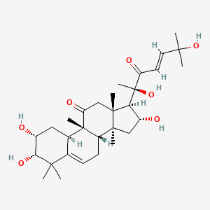 molecular formula C30H46O7 B3028648 Cucurbitacin O CAS No. 25383-23-7