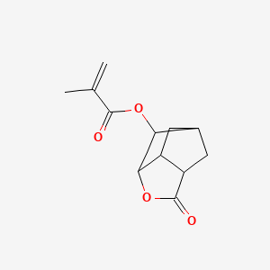 molecular formula C12H14O4 B3028651 2-Oxohexahydro-2H-3,5-methanocyclopenta[b]furan-6-yl Methacrylate CAS No. 254900-07-7
