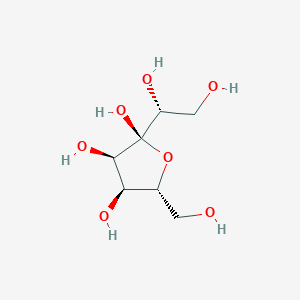 molecular formula C7H14O7 B3028653 A-D-altro-3-Heptulofuranose CAS No. 25545-06-6