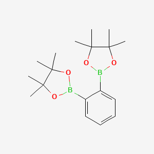 molecular formula C18H28B2O4 B3028683 1,2-Benzenediboronic Acid Bis(pinacol) Ester CAS No. 269410-07-3