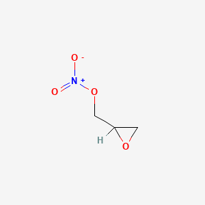 molecular formula C3H5NO4 B3028696 2,3-Epoxypropyl nitrate CAS No. 27814-48-8