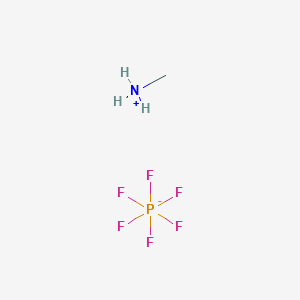 molecular formula CH6F6NP B3028709 Methylammonium Hexafluorophosphate CAS No. 28302-50-3