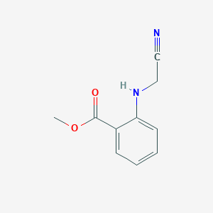 molecular formula C10H10N2O2 B3028711 Methyl 2-((cyanomethyl)amino)benzoate CAS No. 28354-20-3