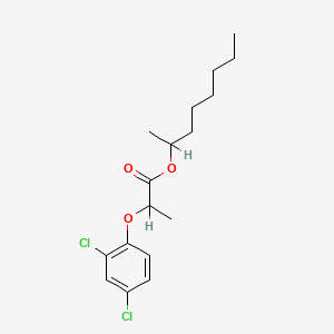 molecular formula C17H24Cl2O3 B3028715 Isooctyl 2-(2,4-dichlorophenoxy)propionate CAS No. 28631-35-8