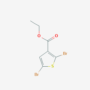 molecular formula C7H6Br2O2S B3028721 Ethyl 2,5-dibromothiophene-3-carboxylate CAS No. 289470-44-6