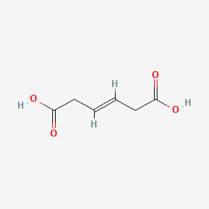 molecular formula C6H8O4 B3028728 trans-2-Butene-1,4-dicarboxylic acid CAS No. 29311-53-3