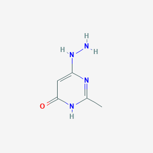 6-Hydrazinyl-2-methylpyrimidin-4-OL