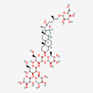 molecular formula C62H104O31 B3028739 Terrestroside B CAS No. 300817-18-9