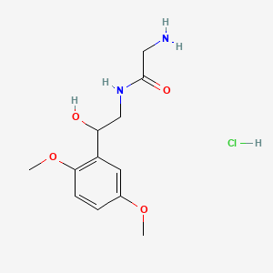 molecular formula C12H18N2O4 B3028752 Midodrine CAS No. 3092-17-9