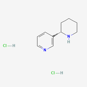 molecular formula C10H16Cl2N2 B3028771 Anabasine dihydrochloride CAS No. 31945-06-9