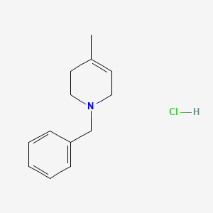 1-Benzyl-4-methyl-1,2,3,6-tetrahydropyridine hydrochloride