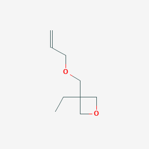molecular formula C9H16O2 B3028775 3-Allyloxymethyl-3-ethyl-oxetane CAS No. 3207-04-3