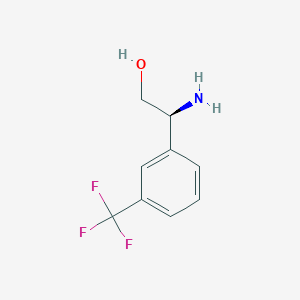 B3028788 (S)-2-Amino-2-(3-trifluoromethylphenyl)ethanol CAS No. 325152-99-6