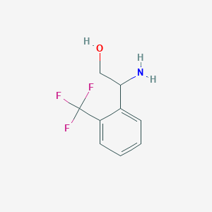 2-Amino-2-[2-(trifluoromethyl)phenyl]ethanol
