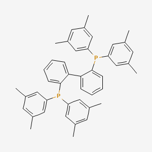 [2-[2-Bis(3,5-dimethylphenyl)phosphanylphenyl]phenyl]-bis(3,5-dimethylphenyl)phosphane