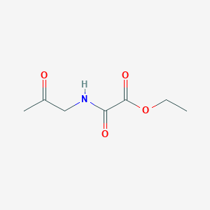 molecular formula C7H11NO4 B3028799 Ethyl oxo[(2-oxopropyl)amino]acetate CAS No. 33115-97-8