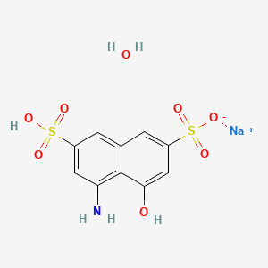 molecular formula C10H8NNaO7S2 B3028820 Sodium 4-Amino-5-hydroxy-2,7-naphthalenedisulfonate CAS No. 343321-59-5