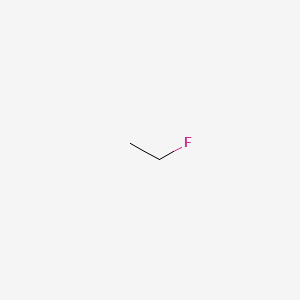 molecular formula C2H5F B3028841 Fluoroethane CAS No. 353-36-6