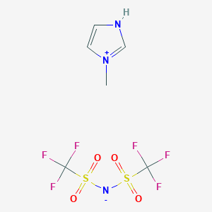 bis(trifluoromethylsulfonyl)azanide;3-methyl-1H-imidazol-3-ium