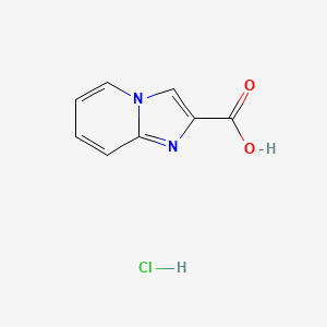 molecular formula C8H7ClN2O2 B3028850 Imidazo[1,2-a]pyridine-2-carboxylic acid hydrochloride CAS No. 35726-84-2