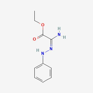 Ethyl2-amino-2-(2-phenylhydrazono)acetate