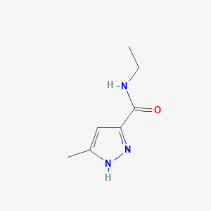 N-Ethyl-5-methyl-1H-pyrazole-3-carboxamide