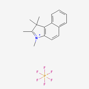 1,1,2,3-Tetramethyl-1H-benzo[e]indolium Hexafluorophosphate