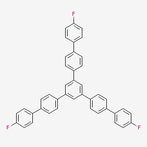 B3028883 1,3,5-Tris(4'-fluorobiphenyl-4-yl)benzene CAS No. 372956-40-6
