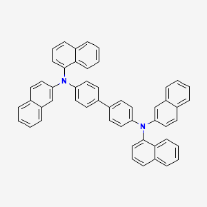 molecular formula C52H36N2 B3028887 N4,N4'-DI-1-Naphthalenyl-N4,N4'-DI-2-naphthalenyl-[1,1'-biphenyl]-4,4'-diamine CAS No. 374592-88-8