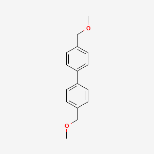 molecular formula C16H18O2 B3028891 4,4'-Bis(methoxymethyl)-1,1'-biphenyl CAS No. 3753-18-2