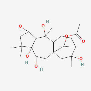 molecular formula C22H34O7 B3028894 Rhodojaponin V CAS No. 37720-86-8