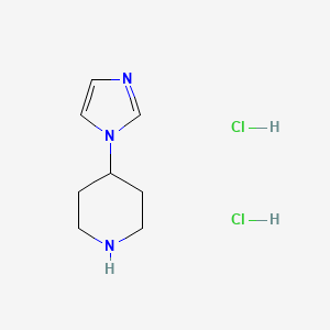 B3028931 4-(1H-imidazol-1-yl)piperidine dihydrochloride CAS No. 403492-40-0