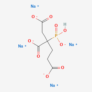 molecular formula C7H11O9P B3028933 Tetrasodium;2-[hydroxy(oxido)phosphoryl]butane-1,2,4-tricarboxylate CAS No. 40372-66-5