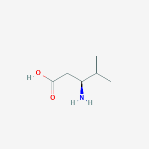 molecular formula C6H13NO2 B3028935 (s)-3-Amino-4-methylpentanoic acid CAS No. 40469-85-0